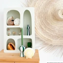 5 vakkenkast Zaha organic - MDF - 65x45x15 cm