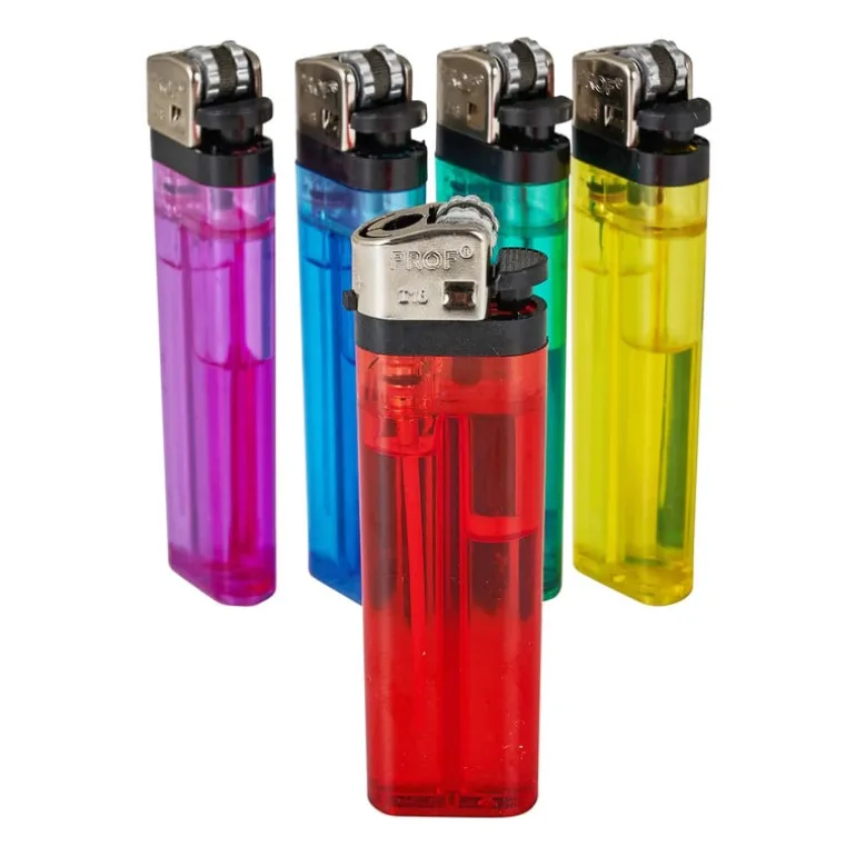 Aanstekers - gekleurd - set van 5