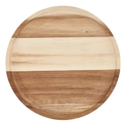 Acacia tray rond - ø28 cm