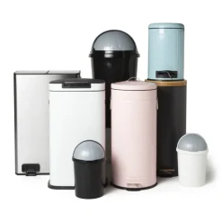 Afvalbakje mini-bullit - diverse varianten - 6 liter