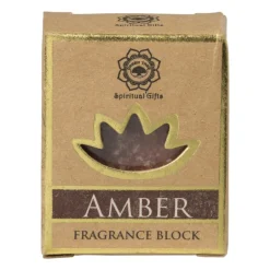 Amberblokje - vanille