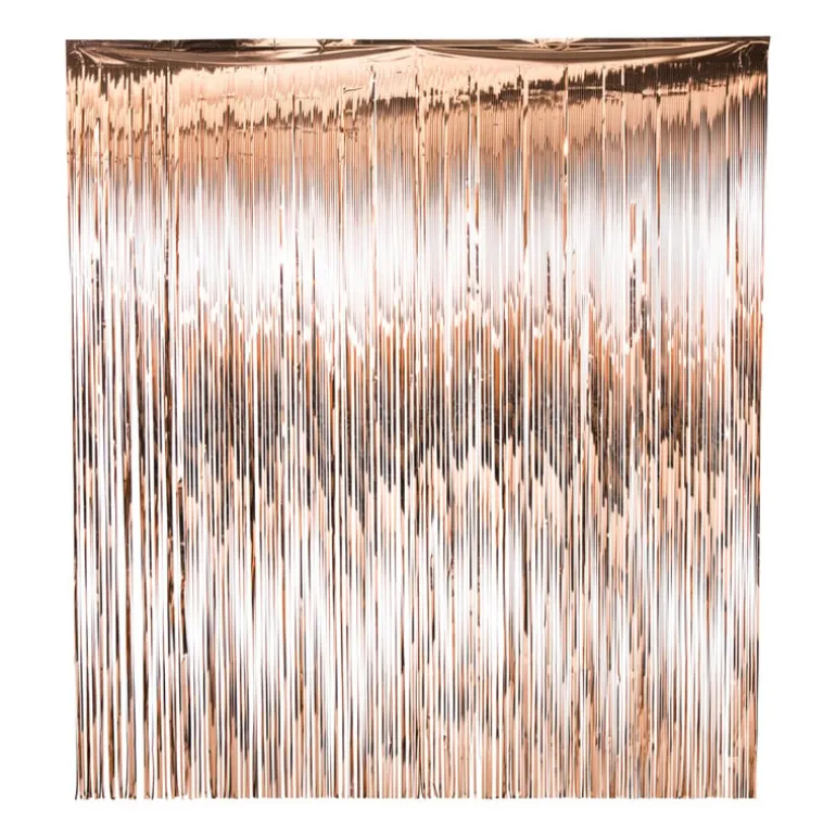 Backdrop - roségoudkleurig - 180x200 cm