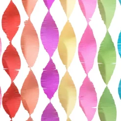 Backdrop crêpe papier - multikleur - 15x200 cm