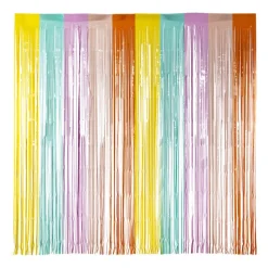 Backdrop slinger - multikleur - 200x200 cm