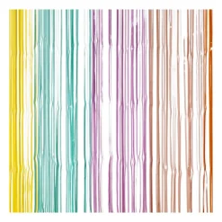 Backdrop slinger - multikleur - 200x200 cm