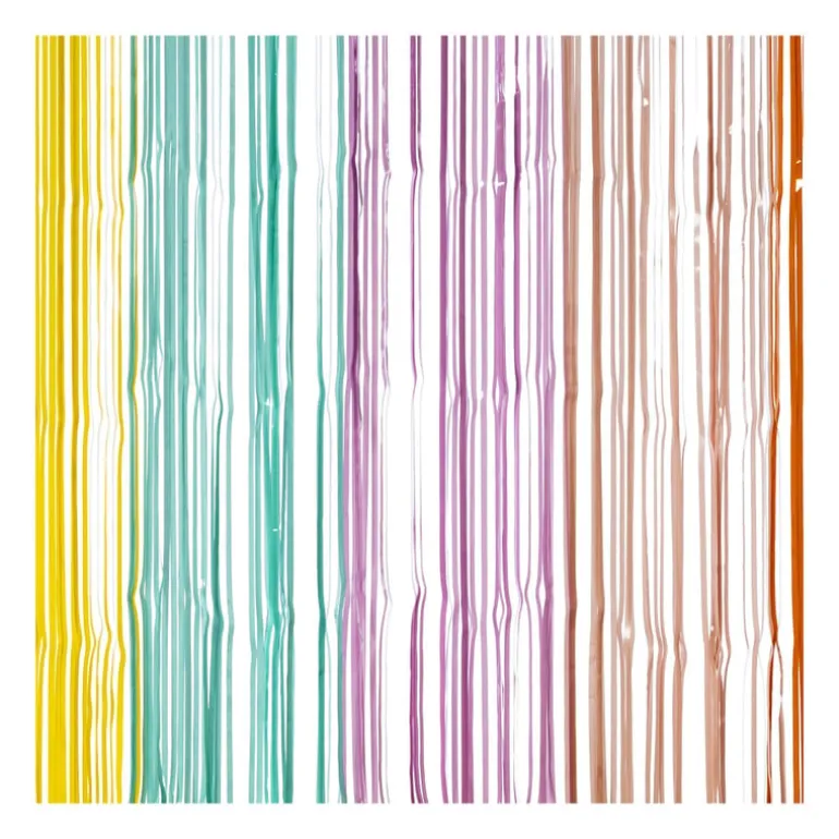 Backdrop slinger - multikleur - 200x200 cm