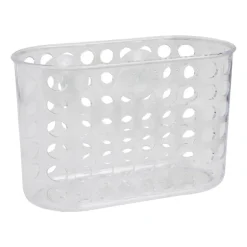 Badkamermandje met zuignappen - 12x19x9.5 cm