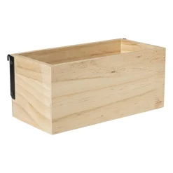 Bakje voor wandrek - naturel - 8x20x10 cm