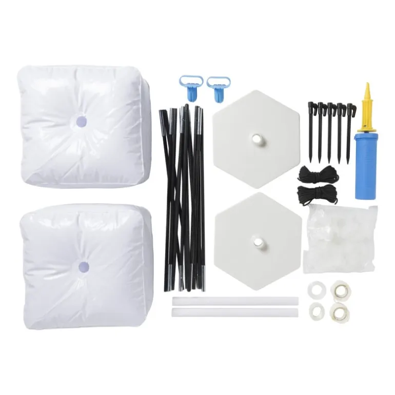 Ballonnen boog set - 44x21x7 cm