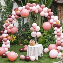 Ballonnen boog set - 44x21x7 cm