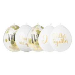 Ballonnen wedding - set van 5