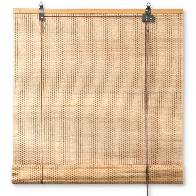Bamboe rolgordijn - naturel - 120x180 cm
