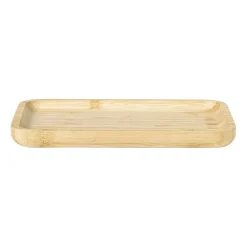 Bamboe tray klein - bruin - 1.8x21x14.5 cm