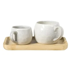 Bamboe tray klein - bruin - 1.8x21x14.5 cm