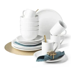 Basic ontbijtbord rond - wit - Ø19 cm