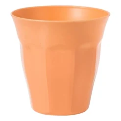 Beker facet - oranje - 250 ml