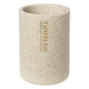 Beker sand - beige - ø8x11.5 cm