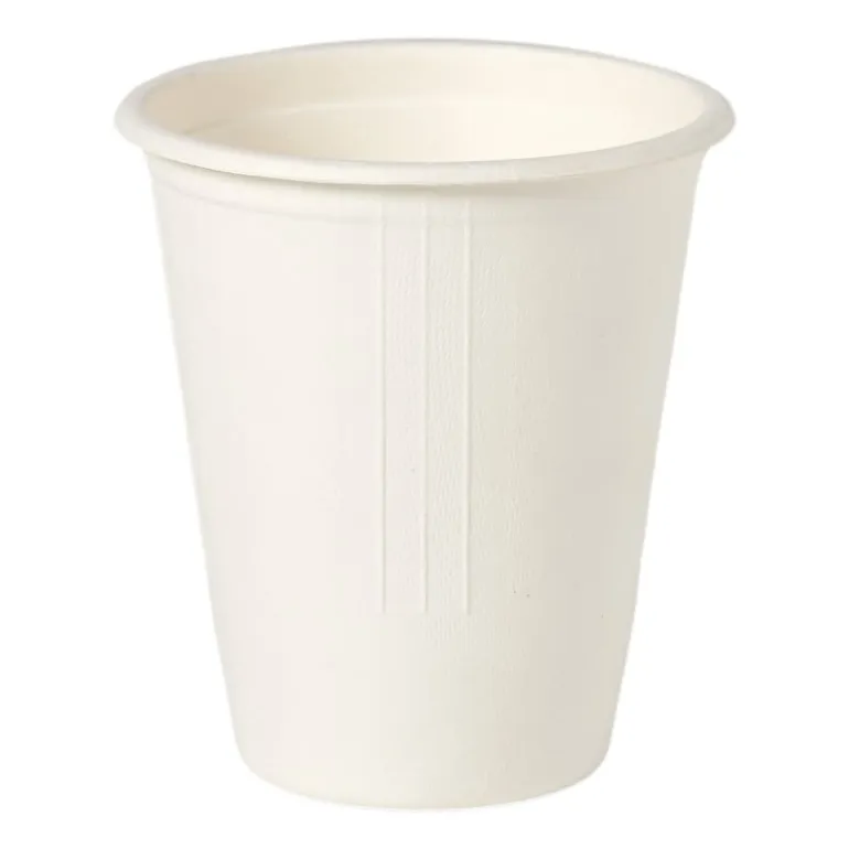 Bekers bagasse - 275 ml - set van 8