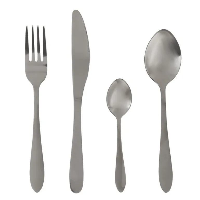 Bestekset basic - 16-delig - 4 persoons