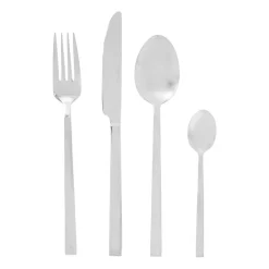 Bestekset London - zilverkleurig - 24 delig