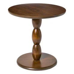 Bijzettafel Anna - bruin - ø40x40 cm