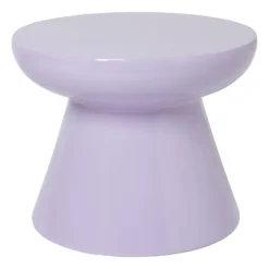 Bijzettafel conisch - lila - ø50x40