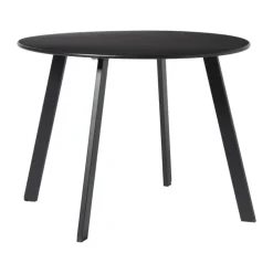 Bijzettafel Diego klein - zwart - ø60x46 cm