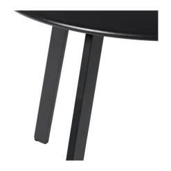 Bijzettafel Diego klein - zwart - ø60x46 cm