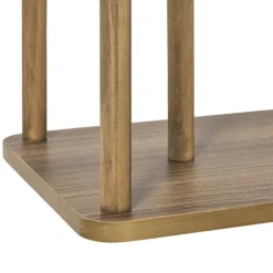 Bijzettafel Ella - bruin - 56x38x33 cm