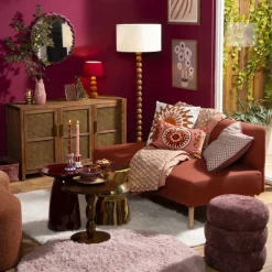 Bijzettafel gold - goudkleurig - ø33x44 cm