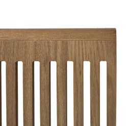 Bijzettafel Japandi klein - bruin - 34x34x29 cm