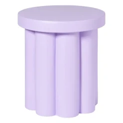Bijzettafel Malmo - lila - ø40x45 cm