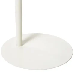 Bijzettafel Mica organisch - wit - 53x35x26 cm