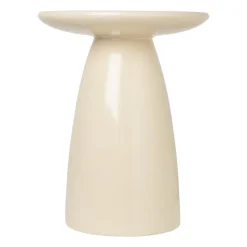 Bijzettafel Paris - beige - ø36x46 cm