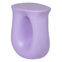 Bijzettafel pop-art eye - lila - 45x41x31 cm