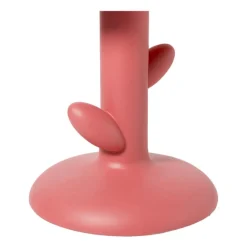 Bijzettafel pop-art flower - oranje - ø45x59 cm