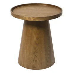 Bijzettafel Rondo groot - bruin - ø45x50 cm