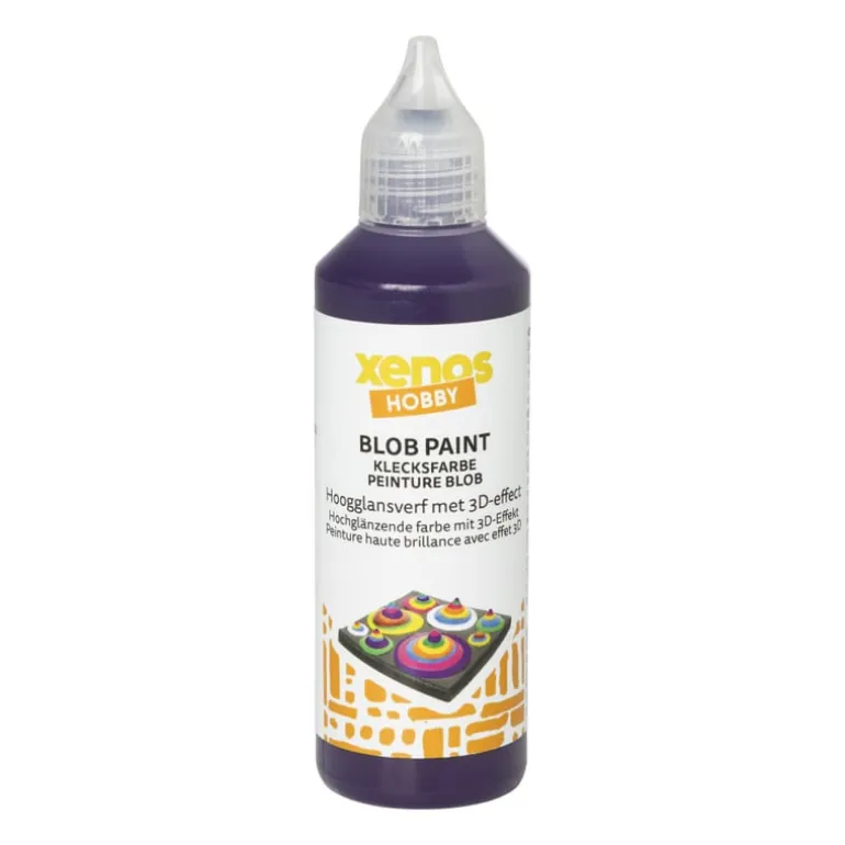 Blob verf - paars - 80 ml