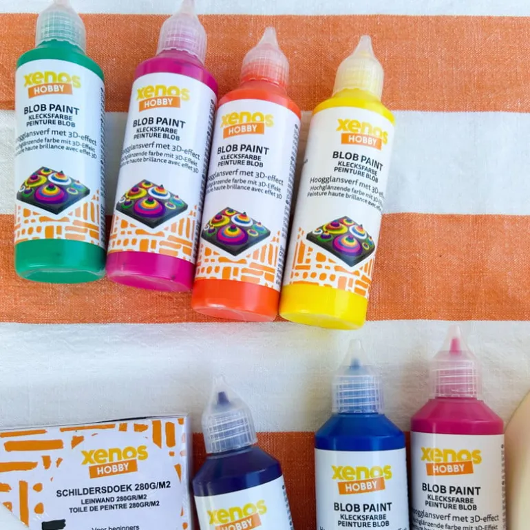 Blob verf - paars - 80 ml