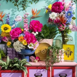 Bloempot bubbel - wit - ø15x15 cm