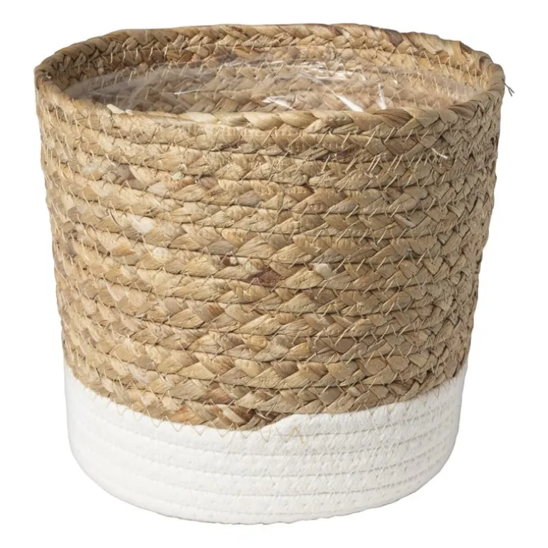 Bloempot met voering - ø17x16 cm