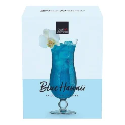 Blue Hawaii glas - 440 ml - set van 4