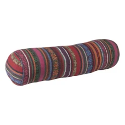 Bolster kussen Mexican - paars - 15x50 cm