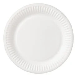 Bord wit - set van 8 - ø18 cm