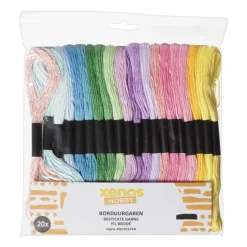 Borduurgaren - koele tinten - set van 20