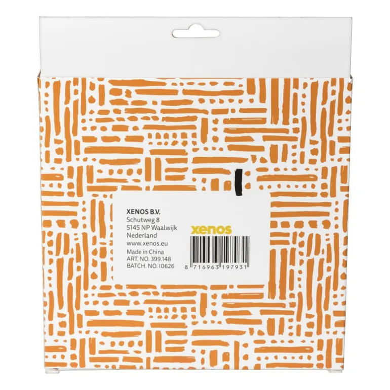 Borduursetje kerstman - ø18 cm