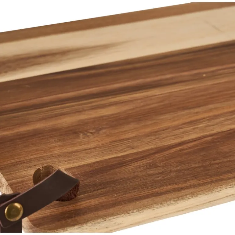 Borrelplank acacia groot - 70x34x1.5 cm