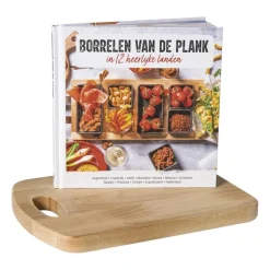 Borrelplank met borrelboek