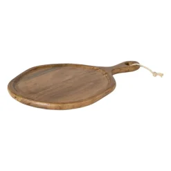 Borrelplank organisch middel - acaciahout - 46x32.5 cm