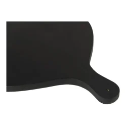 Borrelplank rond - zwart - 40x50x2 cm